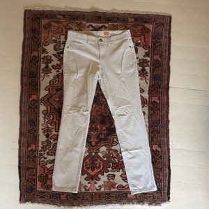 Anthropologie pilcro cream colored cords